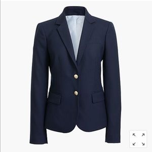 J.Crew Navy Schoolboy Blazer
